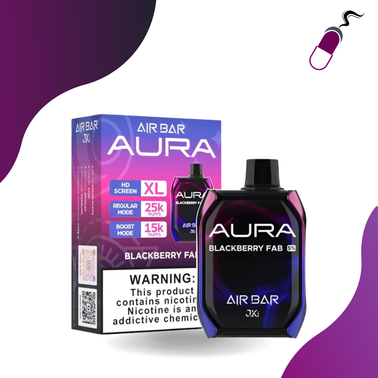 Air Bar Aura 25K Puffs