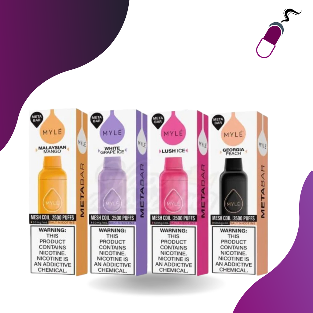Myle Meta Bar 6ml 2500 Puff Disposable (10 pk)
