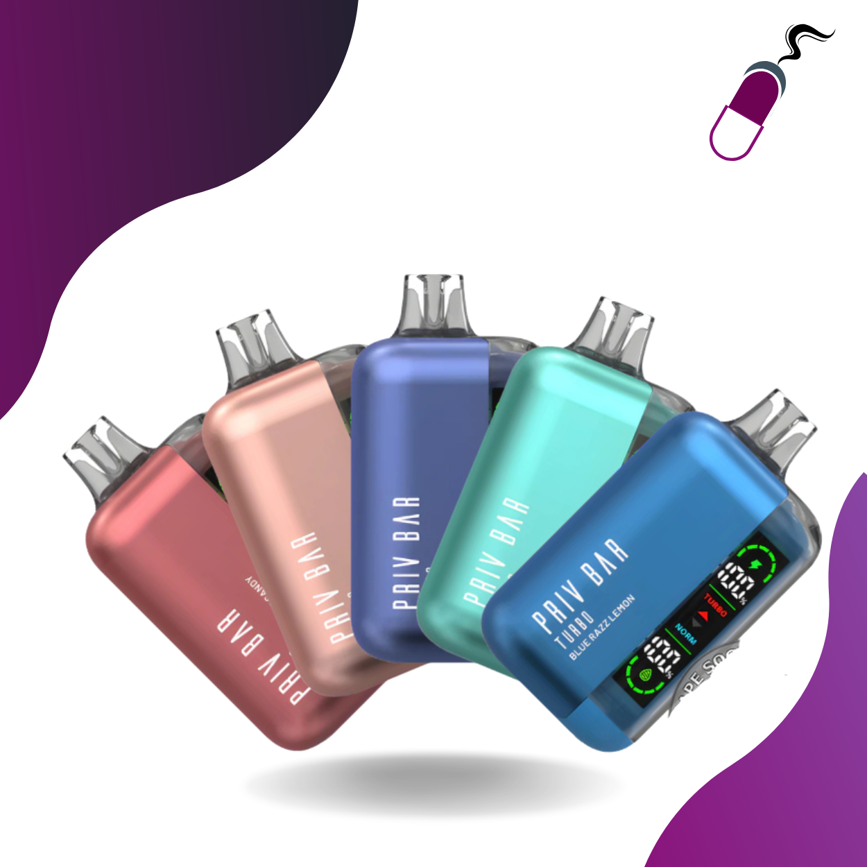 SMOK Priv Bar Turbo Disposable (5pk)